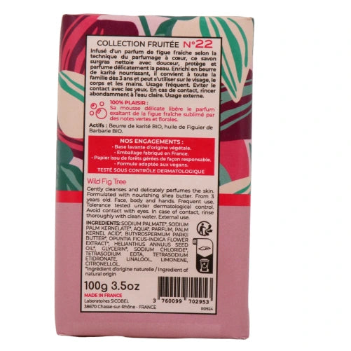 Savon Surgras Figuier Sauvage 100 gr