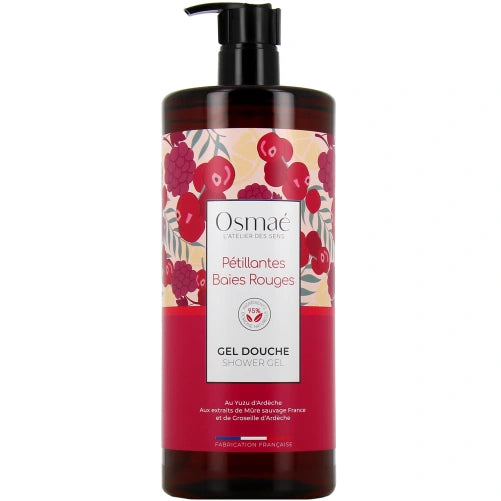 Shower Gel Pétillantes Baies Rouges 1L