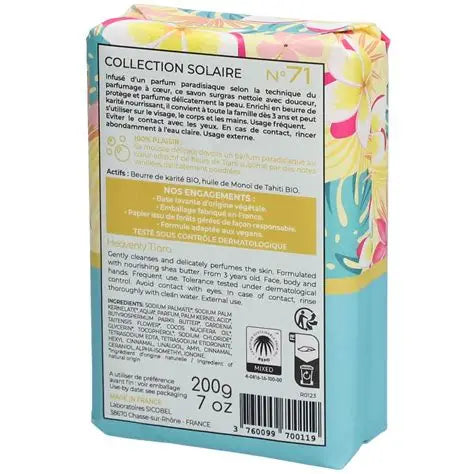 Savon Surgras Paradiasique Tiaré 200 GR