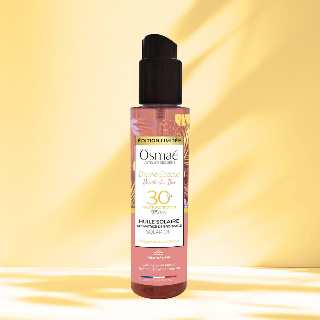 Tan-activating sun oil ISLAND VANILLA 200 ML