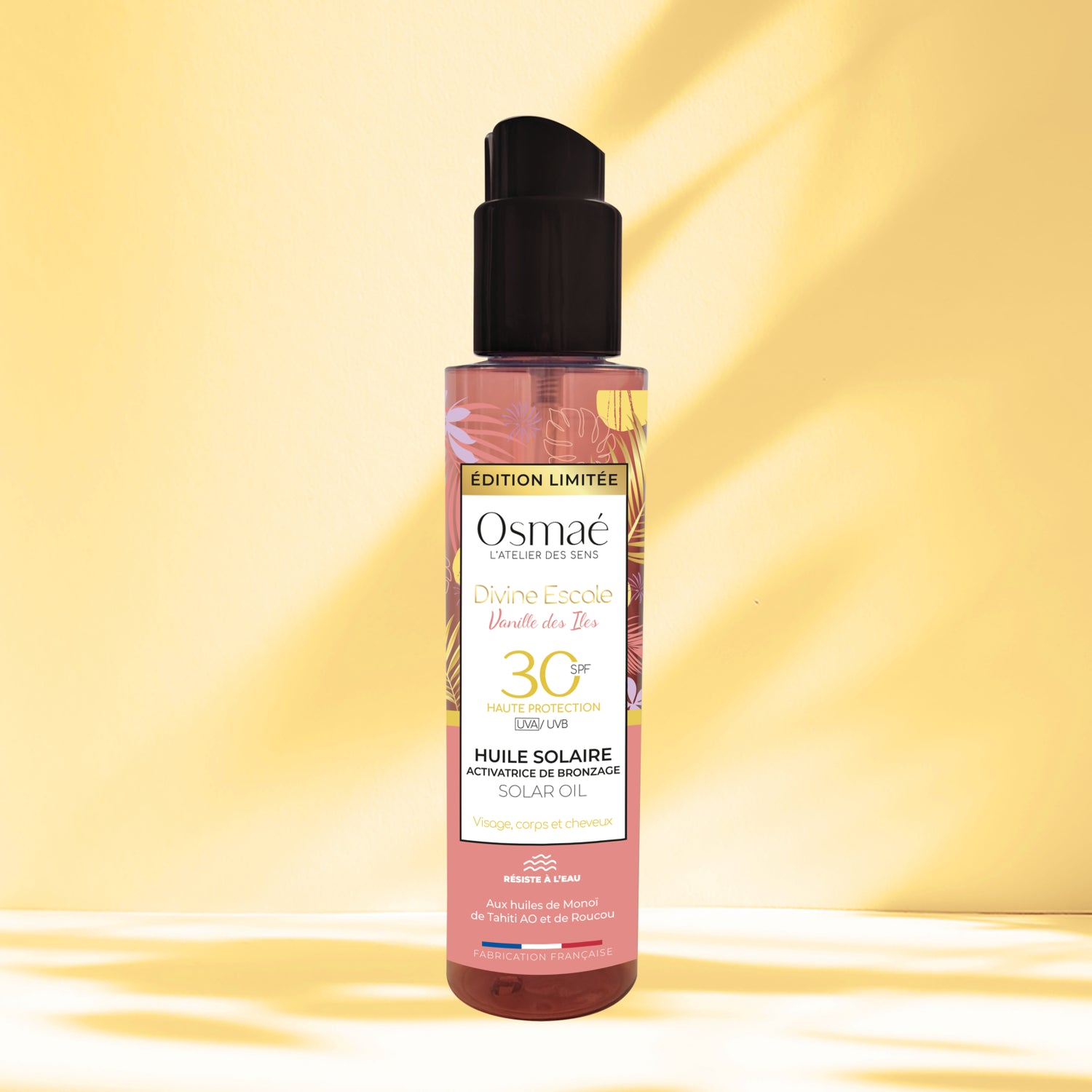 Tan-activating sun oil ISLAND VANILLA 200 ML