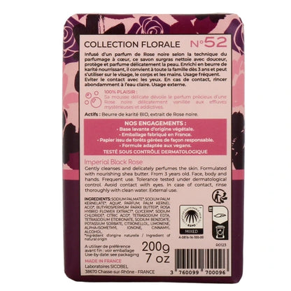 Savon Surgras Rose Noire Impériale 200 GR