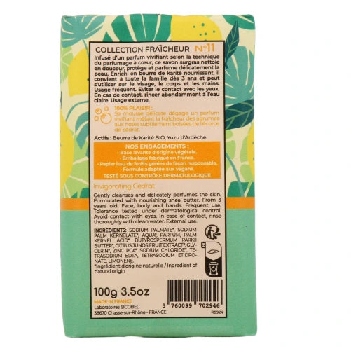 Savon Surgras Vivifiant Cedrat 100 GR
